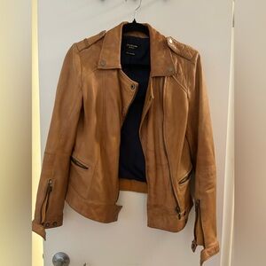 Stradivarious Real Leather Jacket
